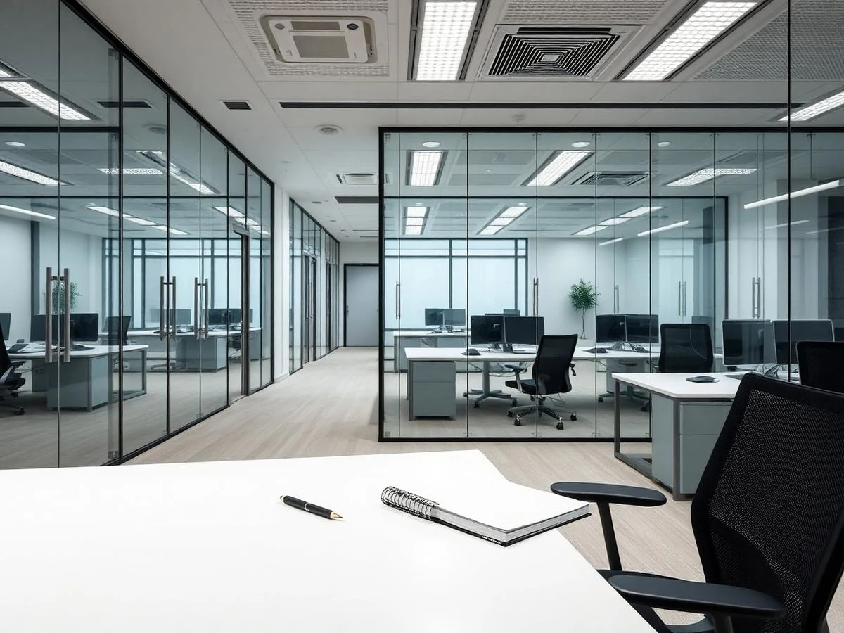 Concept fotografico per il sito di un’azienda con uffici moderni